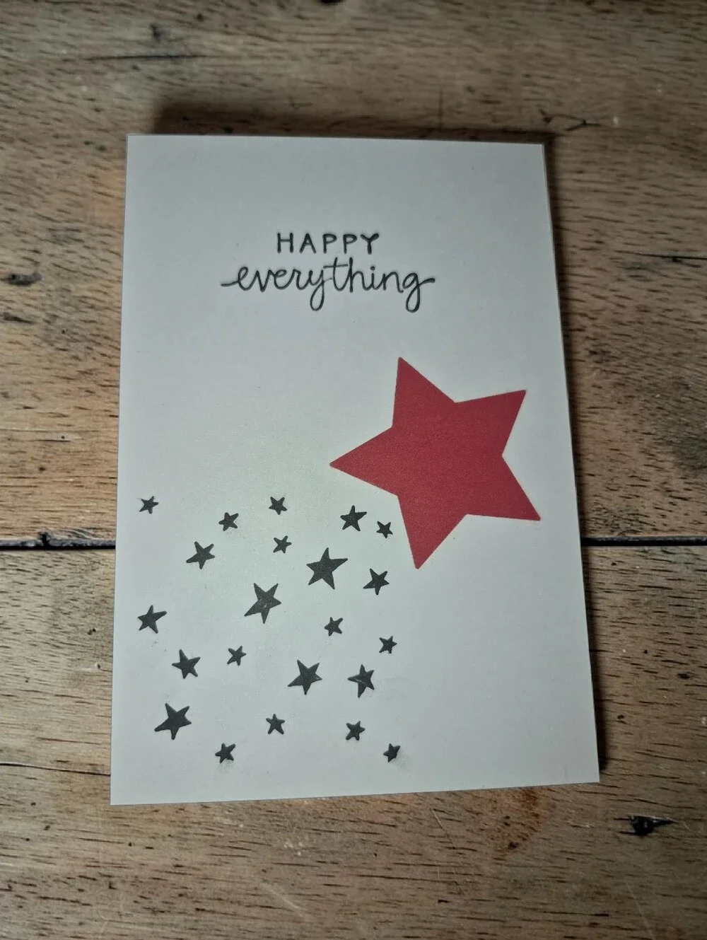 Handcrafted 'Happy Everything' Patriotic Star Cards - Set Of 10 🇺🇸